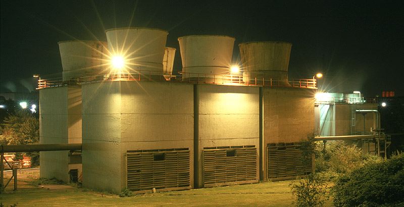 Kühlerbatterie im Hüttenwerk Bruckhausen, Duisburg